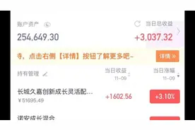 11月9日基金，军工半导体强势上涨