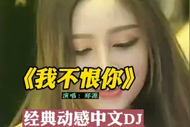 郑源经典情歌《我不恨你》Dj完整版，旋律优美歌声深情百听不厌视频封面