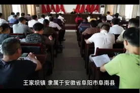 安徽省阜阳市阜南县王家坝镇的地名来历