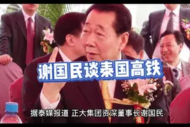 正大集团董事长谢国民谈中泰高铁视频封面