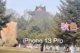 苹果手机拍的公园秋景，清晰度高过4k相机，还能背景虚化视频封面