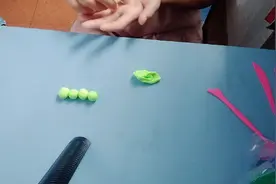 彩泥手工多肉，可爱小植物视频封面