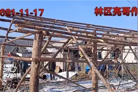 东北简易小仓房，建起来真省事，关键是还省钱！