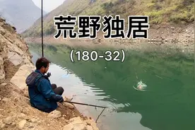 荒野独居180天，第32天，这样都能中鱼！视频封面