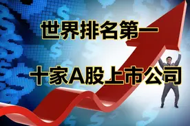 世界排名第一的十家A股上市公司！每家都是业内的龙头一哥。视频封面