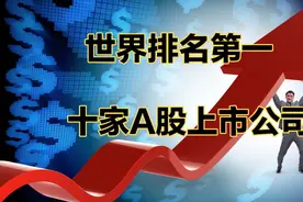 世界排名第一的十家A股上市公司！每家都是业内的龙头一哥。视频封面