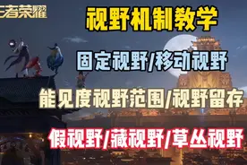 能见度?固定视野?移动视野?上分神器——视野机制不了解一下嘛视频封面