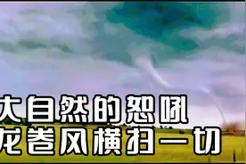 太惊险了！超级龙卷风刮走一切物体，将奶牛、汽车、房屋抛上天空视频封面