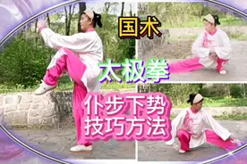 太极拳仆步下势，技巧方法详解！视频封面