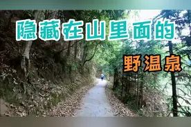 韶关江湾镇胡屋村的山里面有天然野温泉，本地村民每天都要过来泡视频封面