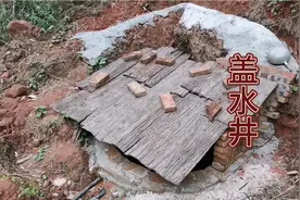 搞了点杉树皮来盖水井，原生态的材料，无毒无味无辐射视频封面