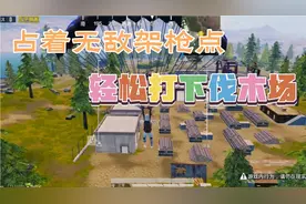 山谷地图之伐木场，无敌架枪点详细讲解，出奇不易制胜