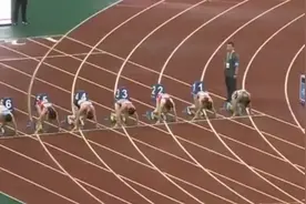 梁小静，力压群雄成为中国100米短跑冠军。视频封面