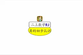 二年级上册人教版～角的初步认识单元思维导图视频封面