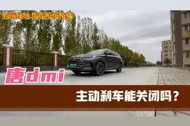 比亚迪唐dmi主动刹车视频封面