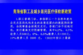 青海省职工及城乡居民医疗保险新政策视频封面