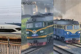 小伙去看高速铁路的动车，路过废弃的临时铁路，看现在的样子视频封面