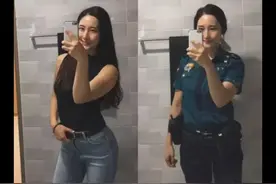 韩国女警花成健身美女，身材与颜值爆表视频封面