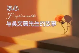 冰心与吴文藻先生相伴六十年，执子之手，与子偕老的一段佳话。视频封面