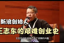 新浪创始人王志东:上市一年被踢出局，现如今身价超35亿，凭啥？视频封面