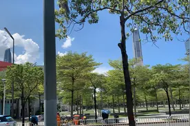 市民中心蓝天下，江苏大厦绿荫中…视频封面