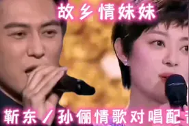 靳东／孙俪情歌对唱配音《故乡情妹妹》歌声浓情蜜意，超级好听视频封面