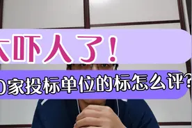 太吓人了！6000家单位参与投标，怎么评标？这阵仗没几个人见过吧视频封面