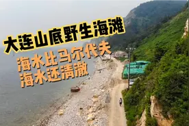 大连南庙子海滩海水竟然比矿泉水还纯净。当地人说赶海钓鱼都来这