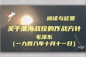 阅读与欣赏 关于淮海战役的作战方针 欣赏伟人导调战争的艺术视频封面