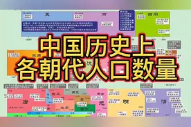 中国历史上———各个朝代人口数量视频封面