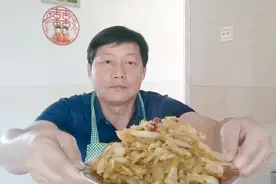 包菜炒粉条步骤，晋南特色美食，中间有窍门，不会做就废了