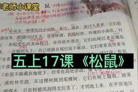 五年级语文上册第17课《松鼠》课文讲解