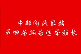 何氏家族选举族长视频封面