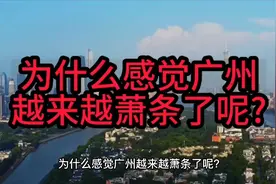 为什么感觉广州越来越萧条了呢?视频封面