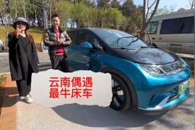 纯电车比亚迪海豚，床车界的天花板👍视频封面