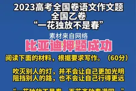 比亚迪押题成功！视频封面