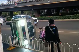 昆明彩云北路和广福路口车祸