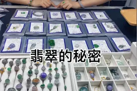 一颗红紫翡翠珠子才73元？翡翠货主的秘密啊！视频封面