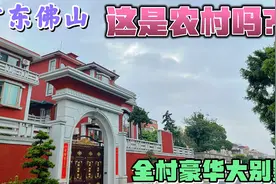 广东佛山农村也太富裕，据说20年前每家就住大别墅，北方人真羡慕视频封面