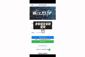 通过姓名身份证信息验证#信息平台#实名制验证#功能查询视频封面