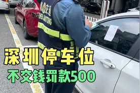 深圳宜停车，必须是先交钱 如果没交直接罚款500块和违停是一样视频封面