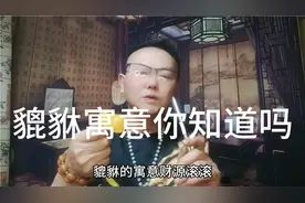 貔貅的寓意是什么？你知道吗？视频封面