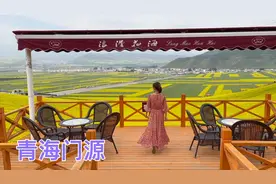 妹子自驾2000公里，去青海门源看油菜花，看到眼前这一幕，值了！