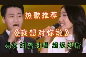 热歌推荐《我想对你说》你的世界我来过，男女甜蜜对唱，超级好听视频封面