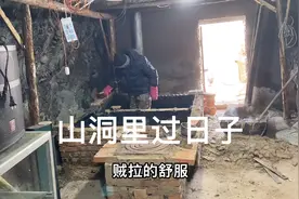 东北零下三十多度，大山洞里过日子！会不会冷？视频封面