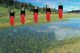 一支简单的易学的三步健身操，巜最美爱河》编舞：格格