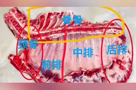 买排骨时，前排，后排，脊骨要分清，口感价格相差大，学会别买错视频封面