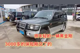 才五年多点的猎豹黑金刚、军绿色和车身凸起的线条更显得十分硬汉视频封面