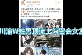 吃瓜少女张小寒爆料川渝W姓男顶流上海密会女友，网友猜是王俊凯视频封面