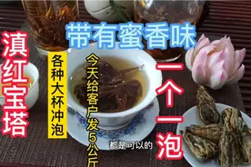 滇红宝塔适合各种大杯冲泡，带有蜜香味，一个一泡方便。视频封面